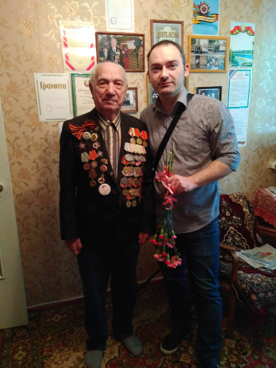 Поздравление ветеранов Великой Отечественной войны