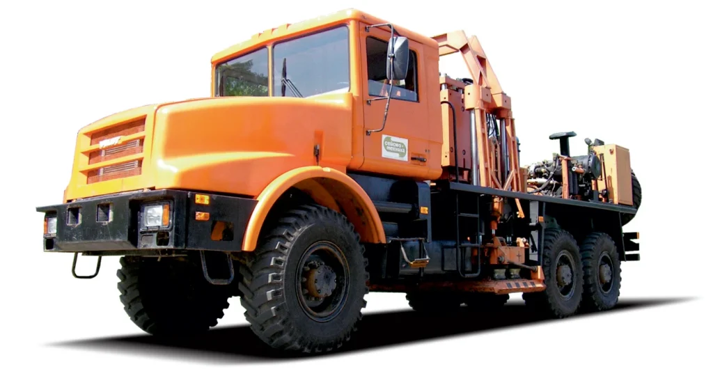 Вибрационный источник сейсмических сигналов СВ-30/120М